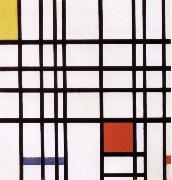 Piet Mondrian Conformation with red yellow blue oil painting on canvas